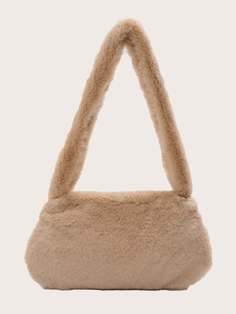 Fluffy Shoulder Bag | SHEIN USA