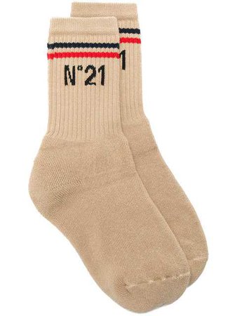 Nº21 Branded Ankle Socks $100 - Buy Online SS18 - Quick Shipping, Price