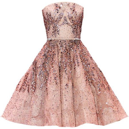 Pink-Beige Dress