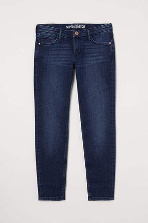 Skinny Fit Generous Size Jeans - Blue