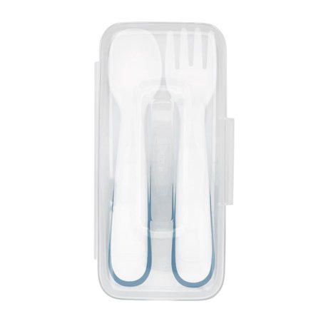 OXO Tot On-the-Go Fork and Spoon Set with Travel Case