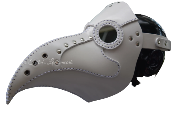 white plague doctor mask