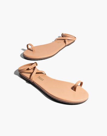 TKEES Phoebe Leather Sandals