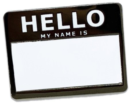 my names is…