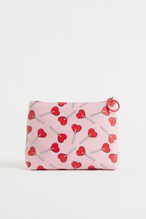 Patterned make-up bag - Pink/Patterned - Beauty all | H&M GB