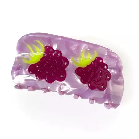 Raspberry Hair Claw – Biscuit Home