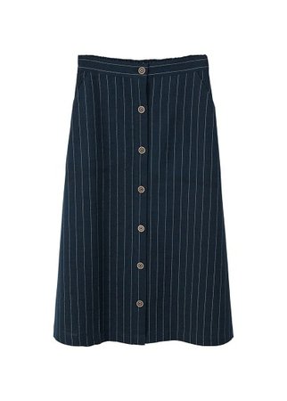 MANGO Pinstripe skirt