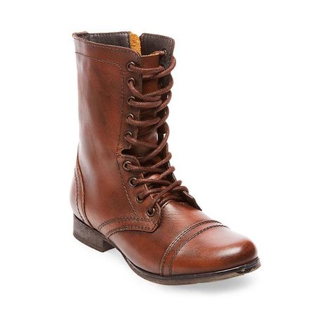 TROOPA BROWN LEATHER – Steve Madden