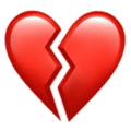 💔 Broken Heart Emoji (Apple)