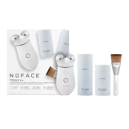 NuFACE TRINITY+® Starter Kit - Smart Advanced Facial Toning Device | Read Trinity Reviews + Buy