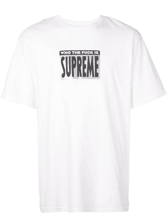 Supreme Who The F*ck Tee