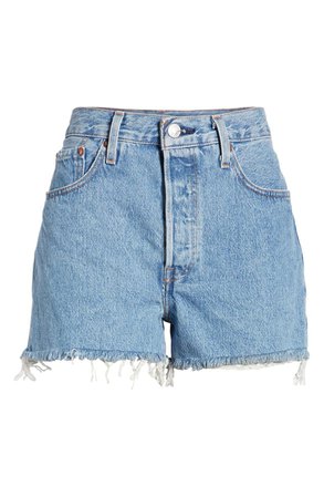 high Levi's® 501® High Waist Cutoff Denim Shorts (Flat Broke) | Nordstrom | ShopLook