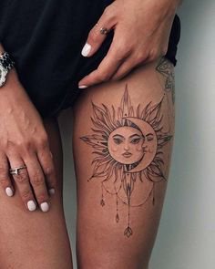 In the name of the moon ✨ Henna mandala #veronicalilu | Leg tattoos women, Mehndi tattoo, Tattoo designs for women