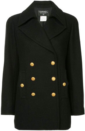 Pre-Owned long sleeve coat jacket