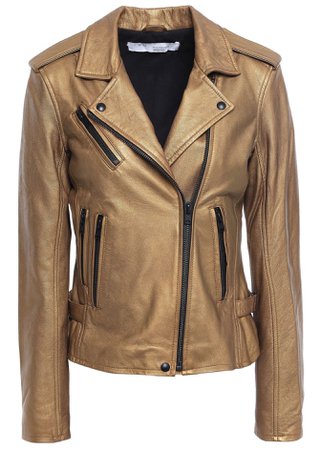 bronze moto jacket
