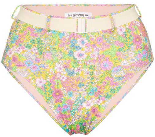 Liberty floral-print bikini bottoms
