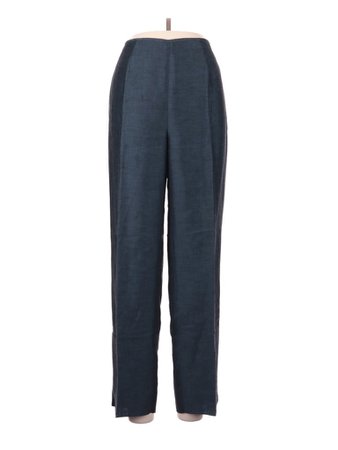 INC International Concepts slate Linen Pants Size 12 - 87% off | thredUP