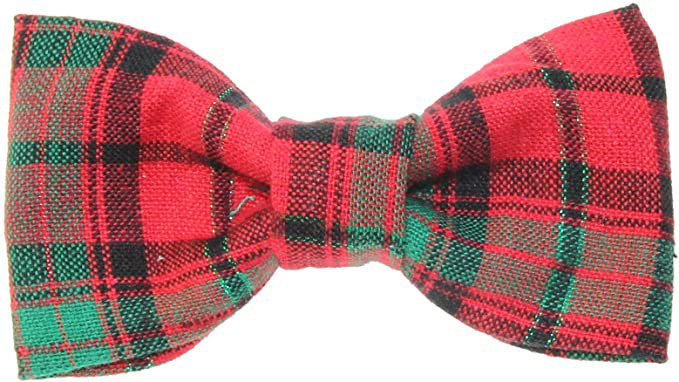 Red and Green Plaid bow