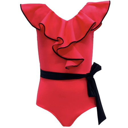 Nessi Byrd Fuchsia Rose Bathing Suit