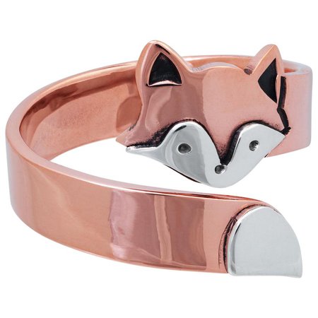 Sweet Fox Hugger Ring | The Animal Rescue Site