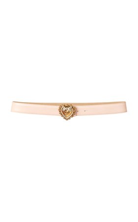 Embellished-Buckle Leather Belt by Dolce & Gabbana | Moda Operandi