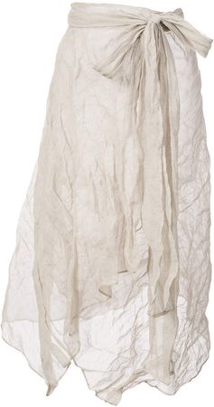 Veronique asymmetric skirt