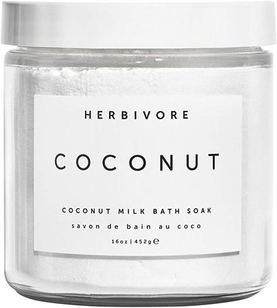 Herbivore Botanicals - All Natural Coconut Milk Bath Soak (16 oz): Amazon.ca: Beauty