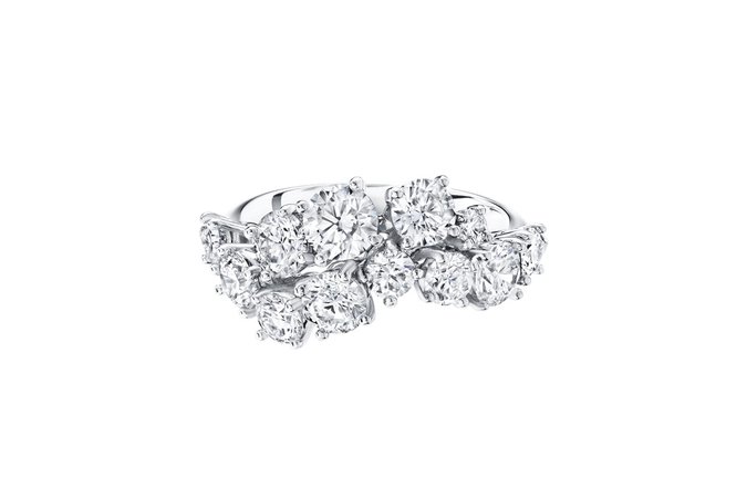 Sparkling Cluster by Harry Winston, Diamond Ring