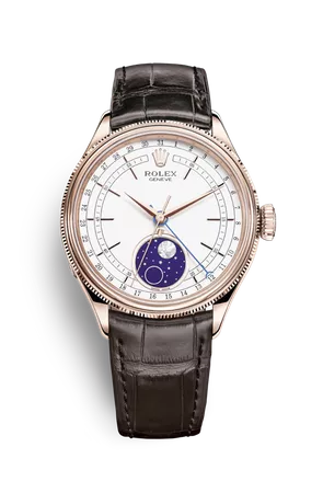 Rolex Cellini Moonphase Watch: 18 ct Everose gold - 50535