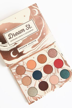 Dream St. Warm Neutral & Teal Eyeshadow Palette | ColourPop