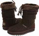 skechers keepsakes blur faux fur knit boots