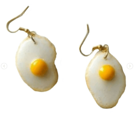 egg earrings