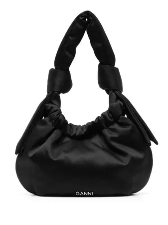 GANNI drawstring-fastening Shoulder Bag - Farfetch