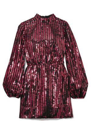 RIXO London | + Laura Jackson Samantha sequined crepe mini dress | NET-A-PORTER.COM
