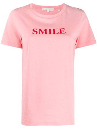 Chinti and Parker Smile print T-shirt