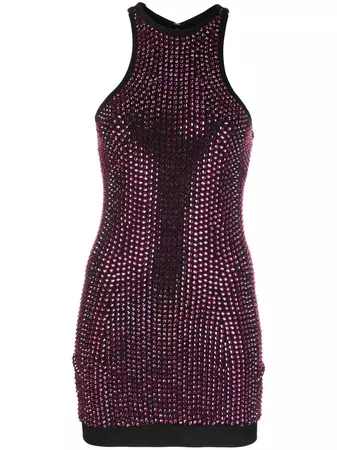 Alexandre Vauthier crystal-embellished Mini Dress - Farfetch