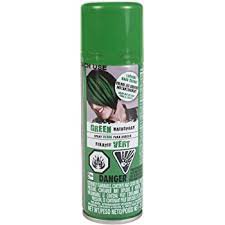 green hair spray - Google Search