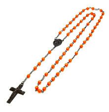 orange black rosary - Google Search