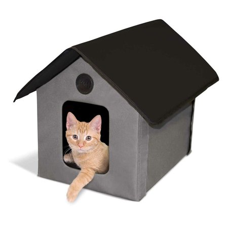 K&H Manufacturing Outdoor Heated Barn Cat House & Reviews | Wayfair.ca