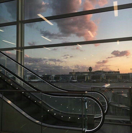 airport aesthetic