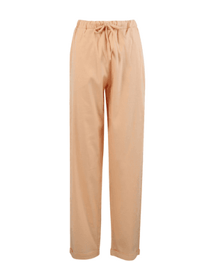Linen Pants - Peach | Bottoms | MYNE