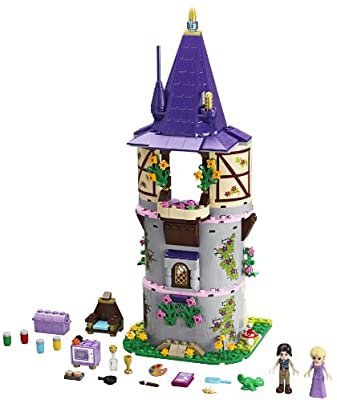 Amazon.com: LEGO Disney Princess Rapunzel's Creativity Tower 41054 (Discontinued by manufacturer): Toys & Games
