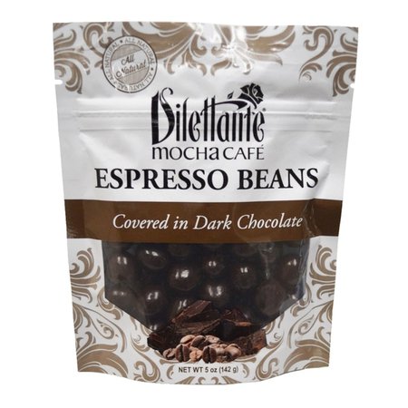 Dark Chocolate Espresso Beans - Dilettante Chocolates