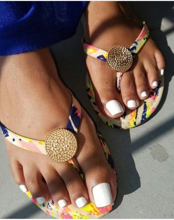 White toes
