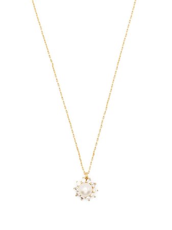 Kate Spade pearl-detail gold-tone Necklace - Farfetch