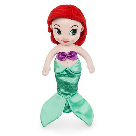 Ariel, A Pequena Sereia, Animadores Da Disney, Disney Store, Stuffed Doll Ariel