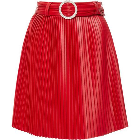 white and red skirt moda operandi - Google Search