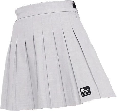 grey tennis skirt