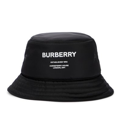 Burberry - Logo bucket hat | Mytheresa