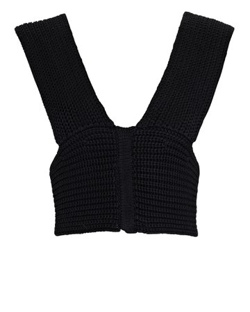 Simonett Nanu Cotton Knit Crop Top | INTERMIX®